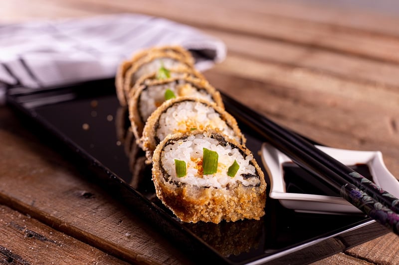 Sushi Japanese Cuisine Plate